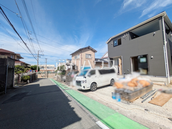 接道状況および現場風景 【福岡市東区若宮4丁目】 接道状況および現場風景 【福岡市東区若宮4丁目】