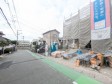 接道状況および現場風景 【福岡市東区若宮4丁目】 接道状況および現場風景 【福岡市東区若宮4丁目】
