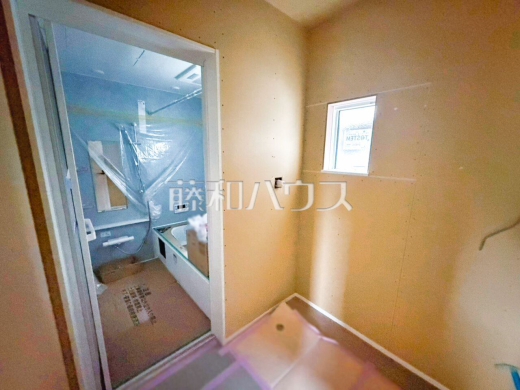 建築中洗面室 【東久留米市八幡町3丁目】