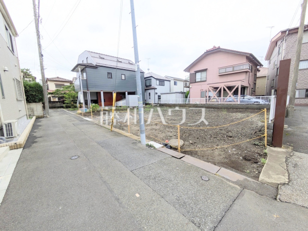 接道状況および現場風景 【西東京市保谷町3丁目】 接道状況および現場風景 【西東京市保谷町3丁目】