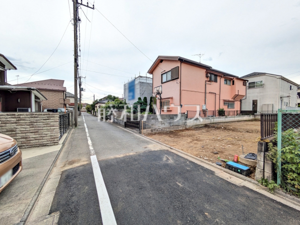 接道状況および現場風景 【国分寺市東戸倉2丁目】 接道状況および現場風景 【国分寺市東戸倉2丁目】