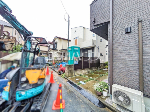 接道状況および現場風景 【八王子市散田町4丁目】 接道状況および現場風景 【八王子市散田町4丁目】
