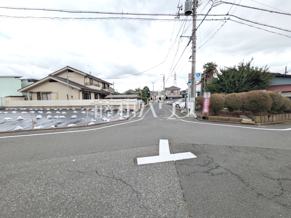 接道状況および現場風景 【練馬区南大泉2丁目】 接道状況および現場風景 【練馬区南大泉2丁目】