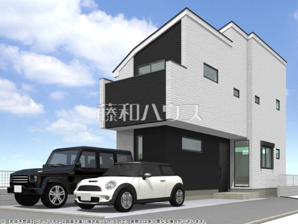 完成予想図(外観) 【練馬区大泉町1丁目】 完成予想図(外観) 【練馬区大泉町1丁目】