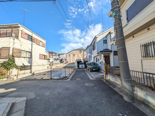 接道状況および現場風景 【練馬区大泉町1丁目】 接道状況および現場風景 【練馬区大泉町1丁目】
