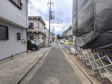 接道状況および現場風景 【練馬区大泉町1丁目】 接道状況および現場風景 【練馬区大泉町1丁目】