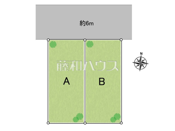 全体区画図 【西東京市南町2丁目】 全体区画図 【西東京市南町2丁目】