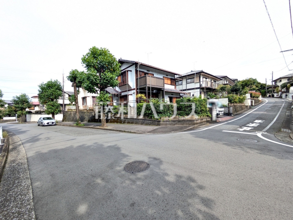 接道状況および現場風景 【八王子市片倉町】 接道状況および現場風景 【八王子市片倉町】