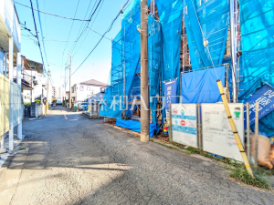 接道状況および現場風景