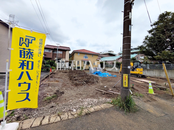 ≪現地外観≫京王相模原線「稲城」駅徒歩12分♪全3棟の新しい街並みが誕生します! 【稲城市百村】 ≪現地外観≫京王相模原線「稲城」駅徒歩12分♪全3棟の新しい街並みが誕生します! 【稲城市百村】