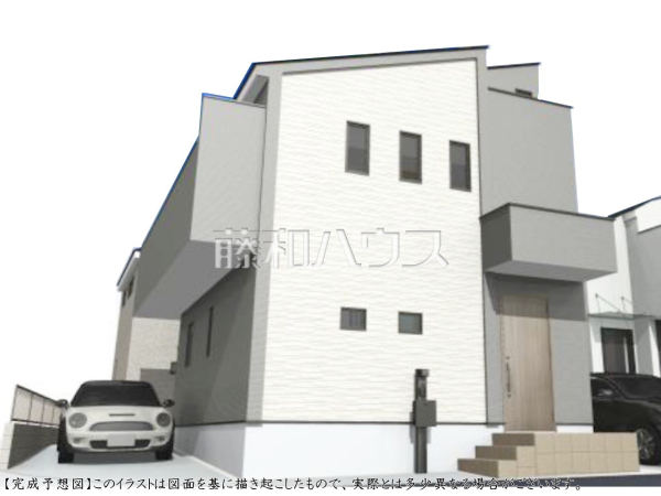 ≪3号棟 完成予想図(外観)≫建物のプレゼンをさせていただきますので、実際の完成イメージを思い描いていただくことができます。お気軽にお問合せ下さい。 【稲城市百村】 ≪3号棟 完成予想図(外観)≫建物のプレゼンをさせていただきますので、実際の完成イメージを思い描いていただくことができます。お気軽にお問合せ下さい。 【稲城市百村】
