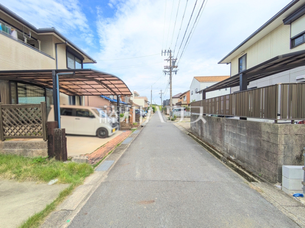 接道状況および現場風景 【春日井市上条町9丁目】 接道状況および現場風景 【春日井市上条町9丁目】