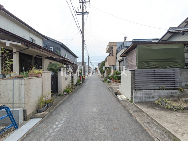 接道状況および現場風景 【春日井市上条町9丁目】 接道状況および現場風景 【春日井市上条町9丁目】