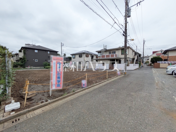 接道状況および現場風景 【練馬区上石神井1丁目】 接道状況および現場風景 【練馬区上石神井1丁目】