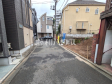 接道状況および現場風景 【中野区中央2丁目】 接道状況および現場風景 【中野区中央2丁目】