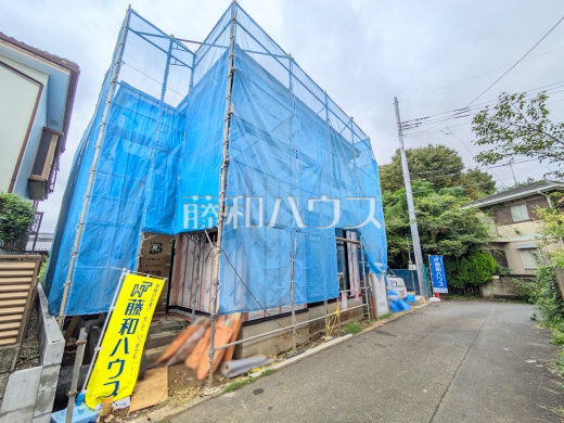 接道状況および現場風景 【日野市落川】