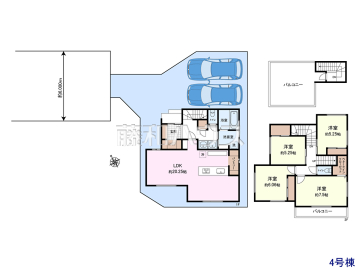 建物プラン例(間取図)