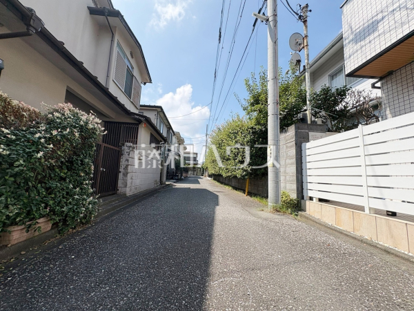 接道状況および現場風景 【清瀬市松山3丁目】 接道状況および現場風景 【清瀬市松山3丁目】