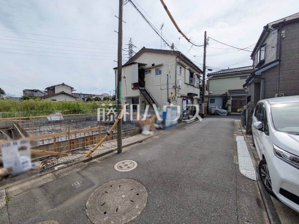 接道状況および現場風景 【練馬区北町7丁目】 接道状況および現場風景 【練馬区北町7丁目】