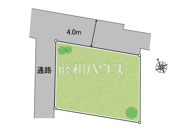 全体区画図 【昭島市玉川町5丁目】 全体区画図 【昭島市玉川町5丁目】
