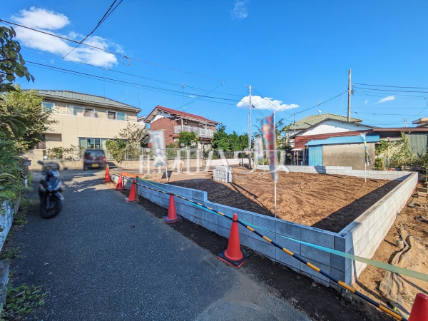 接道状況および現場風景 【昭島市玉川町5丁目】 接道状況および現場風景 【昭島市玉川町5丁目】