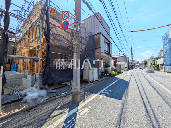 接道状況および現場風景 【杉並区西荻北4丁目】 接道状況および現場風景 【杉並区西荻北4丁目】