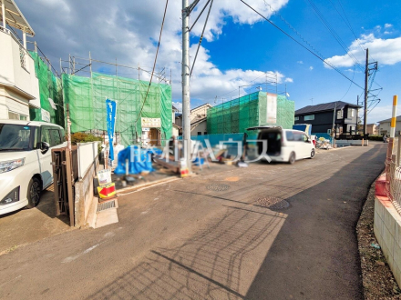 接道状況および現場風景 【東久留米市前沢1丁目】/撮影日2026/10/15