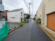 接道状況および現場風景 【世田谷区梅丘3丁目】 接道状況および現場風景 【世田谷区梅丘3丁目】