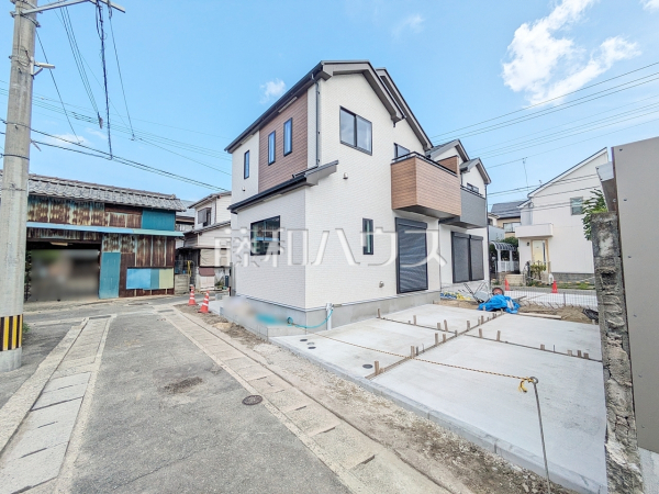 A号棟 接道状況および現場風景 【福岡市早良区干隈6丁目】 A号棟 接道状況および現場風景 【福岡市早良区干隈6丁目】
