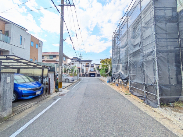 接道状況および現場風景 【福岡市東区香椎6丁目】 接道状況および現場風景 【福岡市東区香椎6丁目】