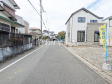 A号棟 接道状況および現場風景 【福岡市東区香椎6丁目】 A号棟 接道状況および現場風景 【福岡市東区香椎6丁目】