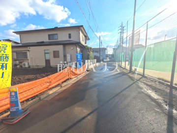接道状況および現場風景