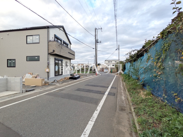 接道状況および現場風景 【練馬区土支田4丁目】 接道状況および現場風景 【練馬区土支田4丁目】
