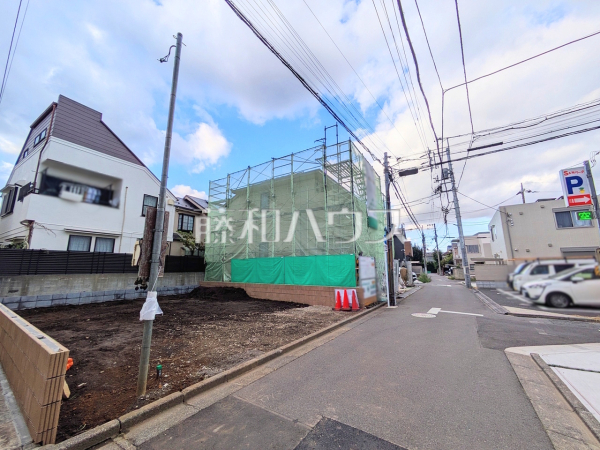 接道状況および現場風景 【杉並区本天沼1丁目】 接道状況および現場風景 【杉並区本天沼1丁目】
