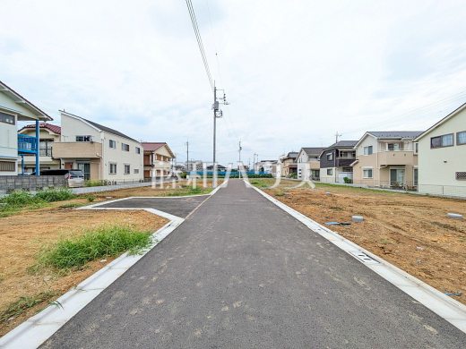 接道状況および現場風景 【小平市小川町2丁目】