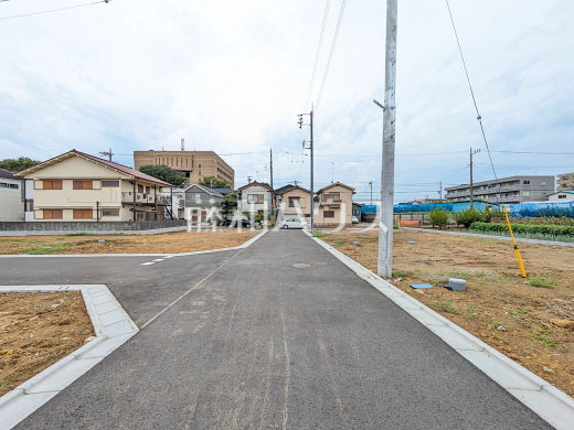 接道状況および現場風景 【小平市小川町2丁目】