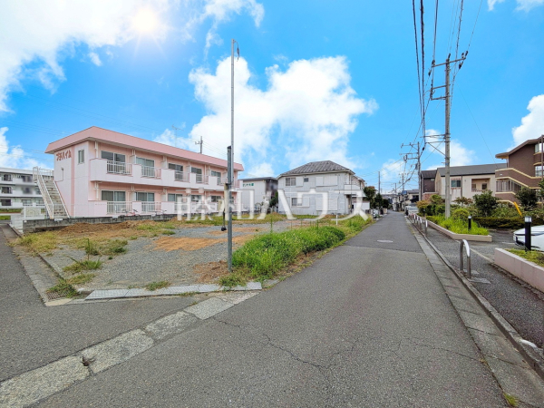接道状況および現場風景 【八王子市大塚】 接道状況および現場風景 【八王子市大塚】