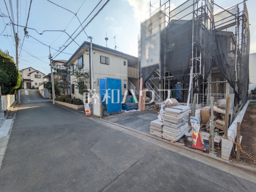 接道状況および現場風景 【小平市花小金井5丁目】