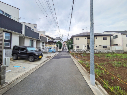接道状況および現場風景 【小平市花小金井5丁目】/撮影日2026/07/05