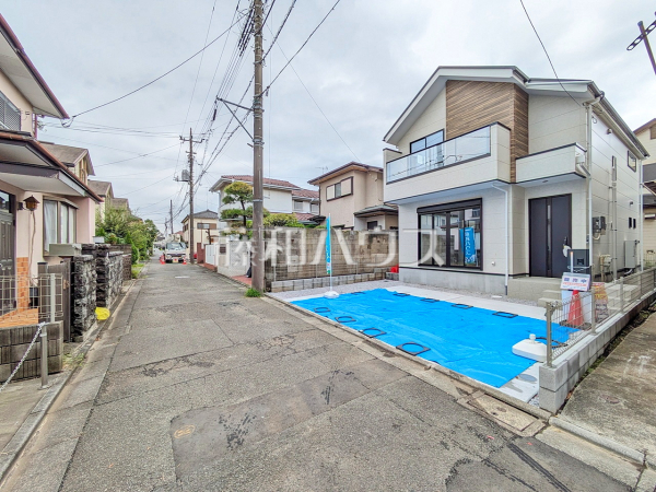 接道状況および現場風景 【国分寺市東元町2丁目】 接道状況および現場風景 【国分寺市東元町2丁目】
