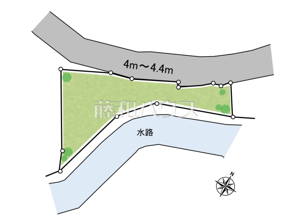 全体区画図 【八王子市元八王子町1丁目】 全体区画図 【八王子市元八王子町1丁目】