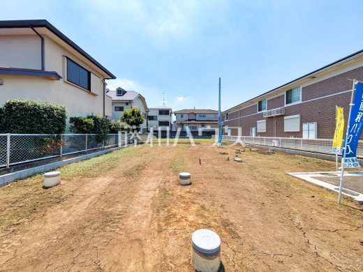 3号地 現地写真 【東久留米市本町4丁目】 見学はしたいけど、なかなか時間が取れない・・・そんな方に出勤前や仕事終わりにマイホームを見学できるサポートをいたします。