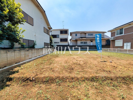 4号地 現地写真 土日祝はもちろん、平日のご案内・お打ち合わせも可能です。まずはお気軽にお問合せ下さいませ。【東久留米市本町4丁目】/撮影日2026/07/21