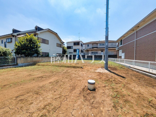 4号地 現地写真 完成前ですがご見学できます。通常ではなかなか見ることのできない部分も、建築中だからこそご覧になれます。【東久留米市本町4丁目】