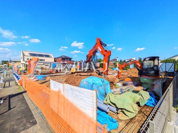現場風景 【立川市一番町6丁目】 現場風景 【立川市一番町6丁目】