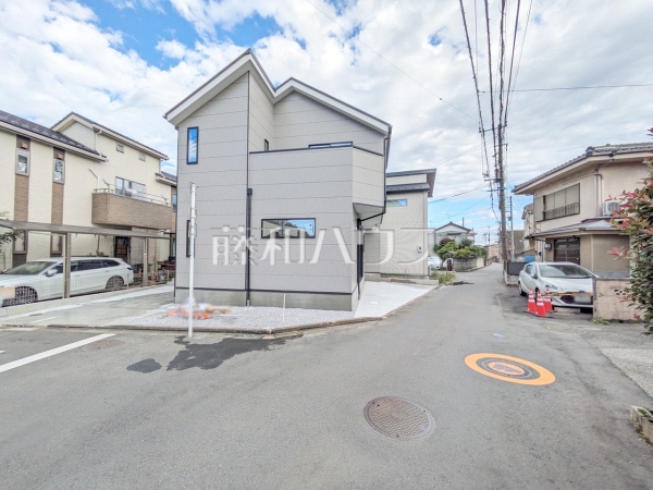 接道状況および現場風景 【昭島市田中町1丁目】 接道状況および現場風景 【昭島市田中町1丁目】