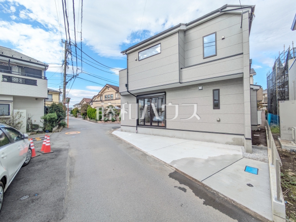 接道状況および現場風景 【昭島市田中町1丁目】 接道状況および現場風景 【昭島市田中町1丁目】