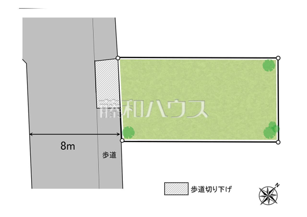 全体区画図 【日野市西平山1丁目】 全体区画図 【日野市西平山1丁目】