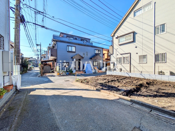 接道状況および現場風景 【富士見市西みずほ台1丁目】 接道状況および現場風景 【富士見市西みずほ台1丁目】