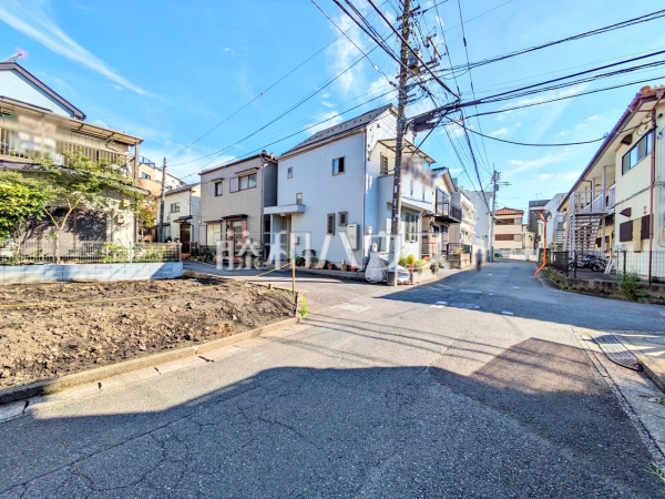接道状況および現場風景 【富士見市西みずほ台1丁目】 接道状況および現場風景 【富士見市西みずほ台1丁目】